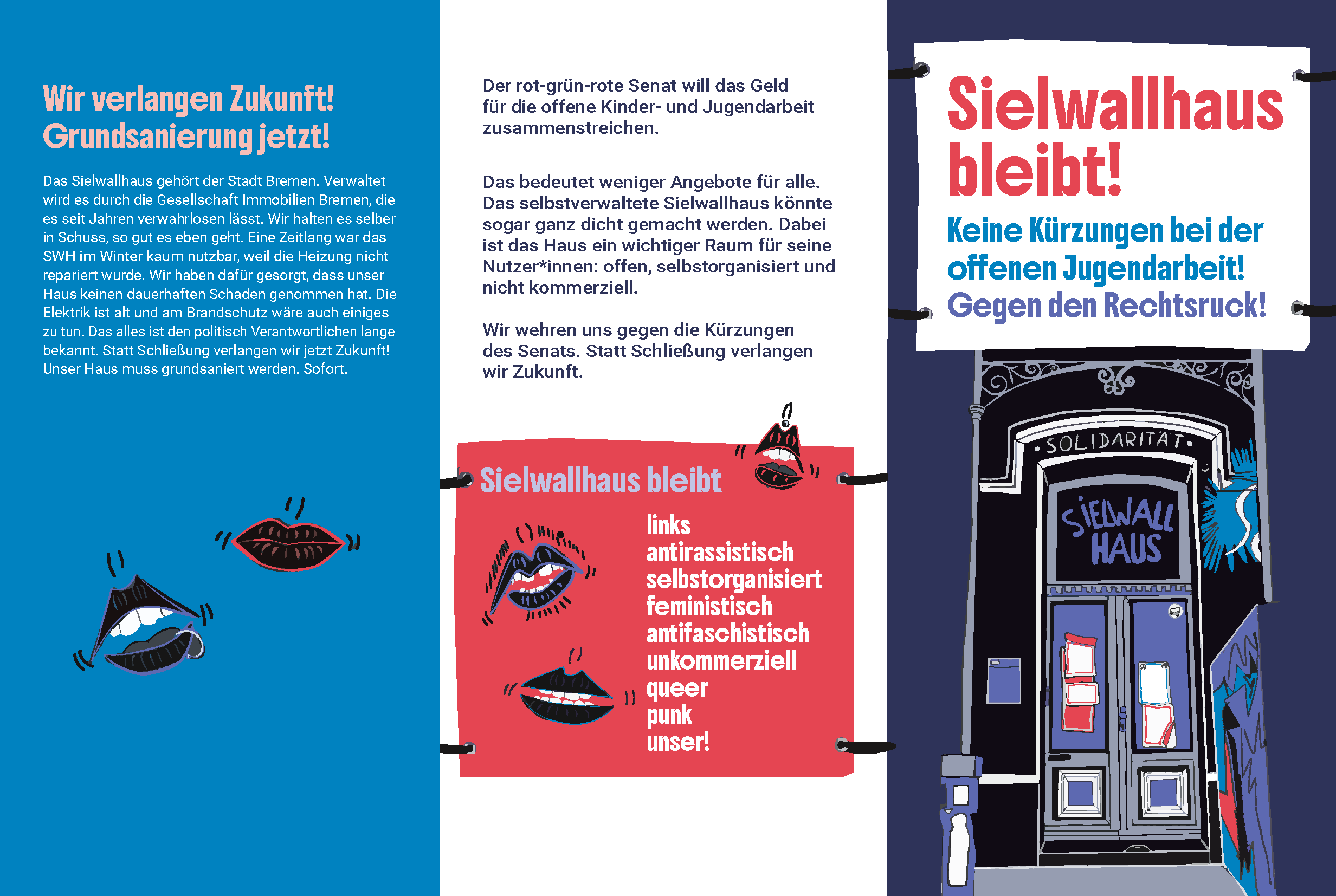 Sielwallhaus bleibt!